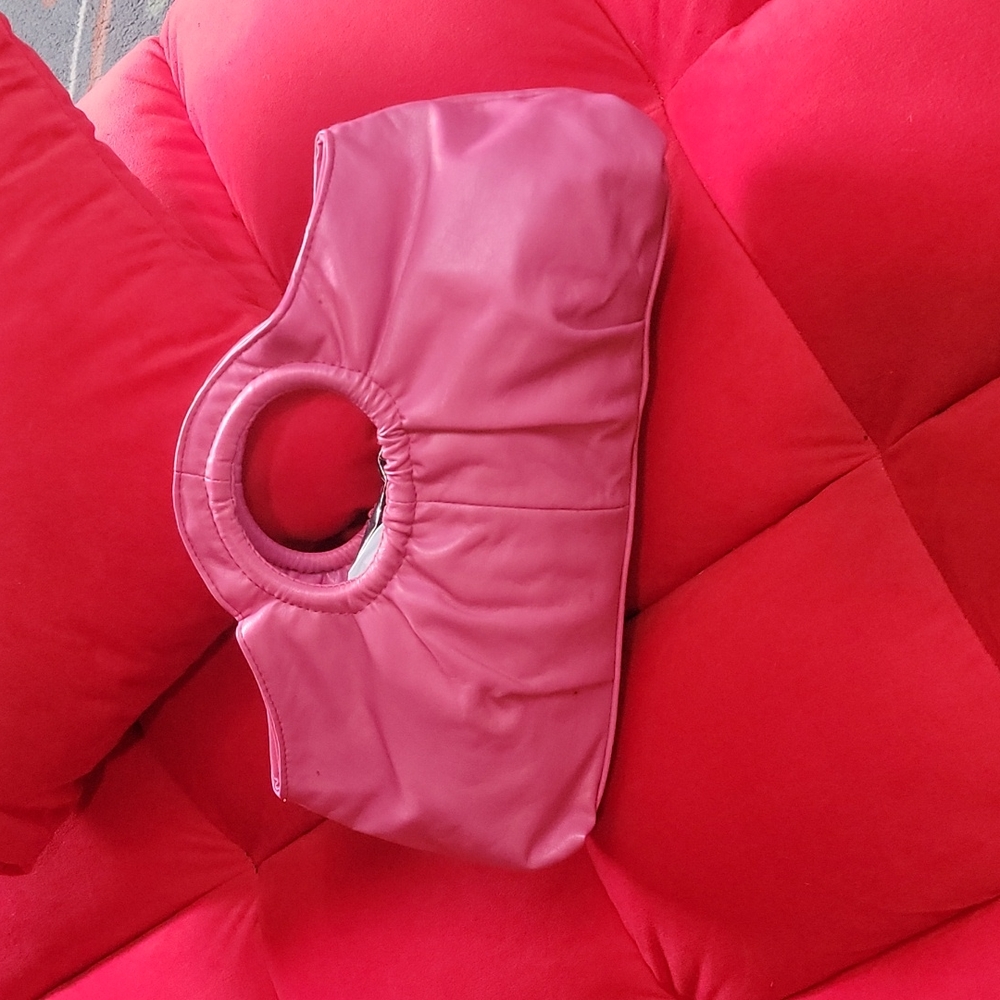 Giannini pinkish/ purplely  handbag